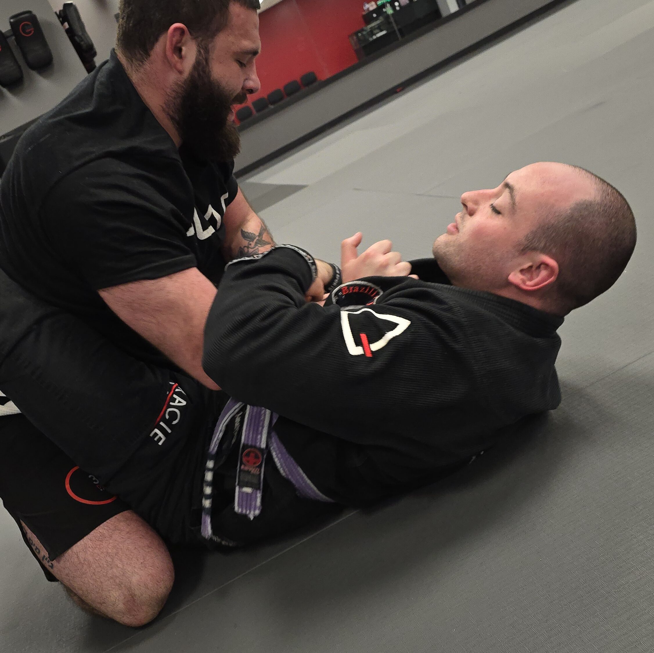 Brazilian Jiu Jitsu class at 360 Defense Windham